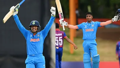 U-19 World Cup : सचिन और उदय के शतकों से सेमीफाइनल में पहुंची टीम इंडिया, नेपाल को 132 रनों से रौंदा  - u19 world cup team india into semifinal with sachin and udaya century beat nepal ind vs nep