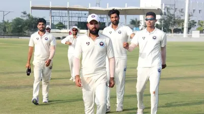 Ranji Trophy : 87 रनों के चेज में 67 पर ढेर हो गई पुडुचेरी की टीम, कश्मीर के गेंदबाजों ने कहर से पलटा मैच - Puducherry allout in 67 runs target of just 87 Jammu and Kashmir won by 19 runs ranji trophy match