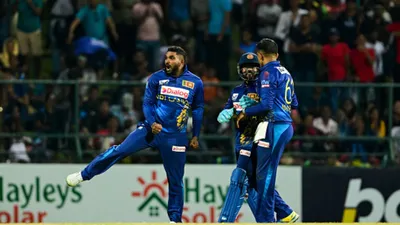 SL vs AFG : असलंका और हसरंगा के कहर से जीती श्रीलंका, 25 रन में अफगानिस्तान के 9 विकेट उड़ाकर ODI सीरीज पर किया कब्ज़ा  - afghanistan allout 153 runs infront of srilanka won by 153 runs wanindu hasaranga charith asalanka