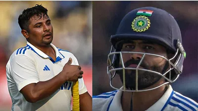 IND vs ENG: रवींद्र जडेजा ने सरफराज खान से सरेआम मांगी माफी, सबको बताया शतक से पहले पिच पर क्या हुआ - IND vs ENG ravindra jadeja reacts and apologises after sarfaraz khan run out on batters debut test in rajkot