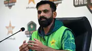 Former Pakistan star all-rounder Mohammad Hafeez in this frame. (Getty)