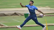 Mustafizur Rahman bowls during a practice session (File Photo: Getty Images)