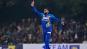 Sri Lanka's T20I captain Wanindu Hasaranga. 