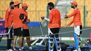 Indian men's cricket team's players and head coach during a practice session (File Photo: Getty Images)