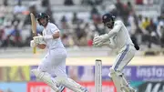 England's batting maestro Joe Root in action during Day 1 of the 4th Test against England on February in Ranchi. (Getty)