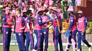 Rajasthan Royals' players in a huddle in this frame. (Getty)