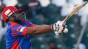 Karachi Kings all-rounder Kieron Pollard. 