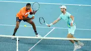 Top seeds Rohan Bopanna and his Australian partner Matthew Ebden in this frame. (Getty Images)