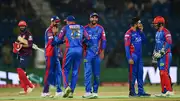 Karachi Kings players celebrate after Tabraiz Shamsi takes a wicket (Getty Images)