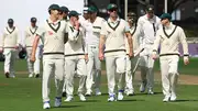 Pat Cummins-led Australia after a 172-run win over New Zealand in Wellington Test (Getty Images)