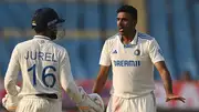 India's ace spinner R Ashwin (right) and wicketkeeper-batter Dhruv Jurel in this frame. (Getty)