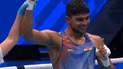 India's Nishant Dev moves into second round of World Olympic Boxing Qualifier. (Photo Courtesy: Twitter)