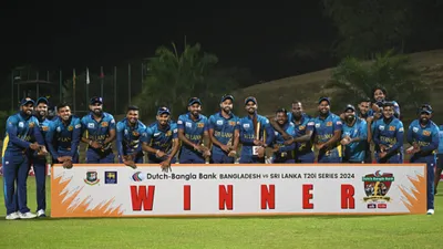 BAN vs SL: Sri Lanka hilariously trolls Bangladesh with 'time-out' celebration after winning T20I series at latter's home turf