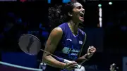 PV Sindhu enters the second round of the women’s singles competition at the All England Championships. (Getty)