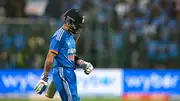 Virat Kohli walks back to the dugout after losing his wicket (File Photo: Getty Images)