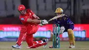 Martin Guptill of Islamabad United pictured while playing a shot.