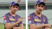 KKR mentor Gautam Gambhir.