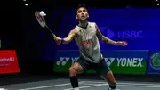 Indian shuttler Lakshya Sen.