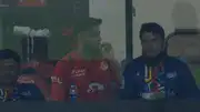 Imad Wasim smoking in the dressing room during PSL 2024 final (Screengrab: X)