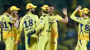 Chennai Super Kings' players celebrate in this frame. (X)