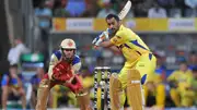 MS Dhoni plays a shot against RCB (File Photo: Getty Images)