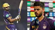 KKR's star batters Shreyas Iyer (left) and Nitish Rana in this frame. (X)