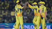 Mustafizur Rahman celebrates a wicket on his CSK debut in IPL 2024 opening match (Getty Images)