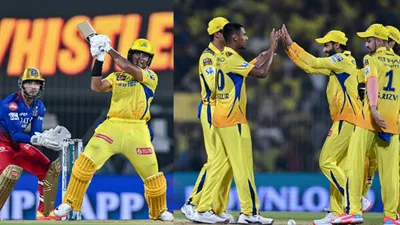 CSK vs RCB Chennai Super Kings batsmen magic at Chepauk defeated rcb by 6 wickets in the first match of IPL 2024 Mustafizur and Dubey shines