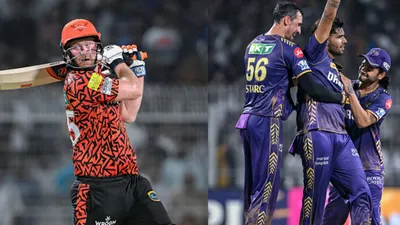 IPL 2024, KKR vs SRH : 24.75 करोड़ के गेंदबाज का हेनरिक क्लासेन ने बनाया मजाक, 6 गेंदों में लुटाए 26 रन तो हारते-हारते बची KKR - mitchell starc lose 6 balls 26 runs in thriller match 24 crore bowler fuss infront of Heinrich Klaasen kkr vs srh