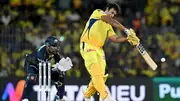 CSK's batter Shivam Dube (R). (PC: Getty)