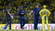 Gujarat Titans captain Shubman Gill (L) was fined for slow over rate. (PC: Getty).