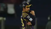 KKR mentor Gautam Gambhir in this frame. (X)