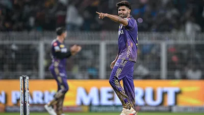 IPL 2024 Purple Cap: 10 मैचों के बाद जबरदस्‍त हुई पर्पल कैप की रेस, चेन्‍नई-कोलकाता के गेंदबाजों का दबदबा, यहां देखें टॉप 5 लिस्‍ट - IPL 2024 Purple Cap Mustafizur Rahman top Harshit Rana Andre Russell Harpreet Brar T Natarajan in top 5 after RCB vs KKR match