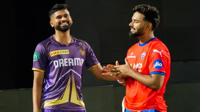 DC vs KKR: कोलकाता ने टॉस जीत बैटिंग चुनी, दिल्ली कैपिटल्स से स्टार खिलाड़ी बाहर, देखिए दोनों टीमों की प्लेइंग इलेवन - DC vs KKR IPL 2024 kolkata knight riders bat first delhi capitals sumit kumar replaces mukesh kumar