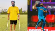 Shami working towards his return in cricket (credit: Twitter)