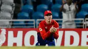 England's star batter Harry Brook in this frame. (Getty)