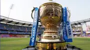 IPL 2024's trophy in this frame. (Getty)