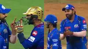 Dinesh Karthik's pyrotechnics that the RCB posted a challenging score of 196/8 in 20 overs against Mumbai Indians. (PC: Screenshot)..