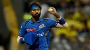 Mumbai Indians captain Hardik Pandya in action (Getty Images)