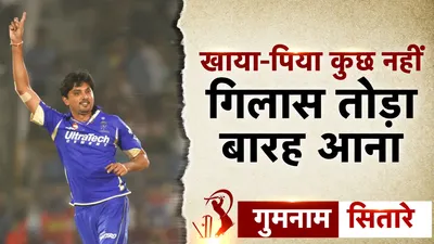 Siddharth Trivedi rajasthan royals second most successful bowler ipl career doomed after 12 month ban