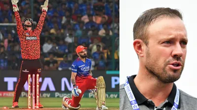 IPL 2024: 'मैं दोबारा कभी RCB की जर्सी नहीं पहनूंगा', एबी डिविलियर्स के सामने इस क्रिकेटर ने रख दिया बड़ा चैलेंज, VIDEO - I Wont Wear RCB Jersey If Ex CSK  allrounder scott styris challenges ab de villiers in between commentary video