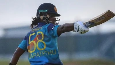 34 साल की श्रीलंकाई खिलाड़ी का कोहराम, 31 चौके-छक्कों से फोड़े 195 रन, महिला क्रिकेट में हासिल हुआ सबसे बड़ा लक्ष्य, साउथ अफ्रीकी कप्तान के 184 पर फिरा पानी
