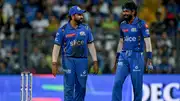 Rohit Sharma (L) and Hardik Pandya (R). (PC: Getty).