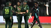 Mohammad Amir celebrates a wicket against New Zealand (Getty Images)