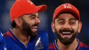 Virat Kohli was all smiles after RCB's emphatic win over SRH in their IPL 2024 match on April 25. (Screengrab-X)