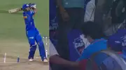 A fan was hit by Tim David's six during DC vs MI's IPL 2024 match. (Screengrab-X) 