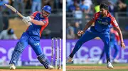 David Warner (L) and Ishant Sharma (R). (PC: Getty).