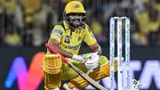 Ruturaj Gaikwad during his 98-run knock against SRH (Getty Images)