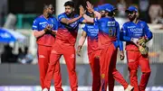 Mohammed Siraj celebrates a wicket against Gujarat Titans (Getty Images)