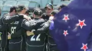 New Zealand cricket team players in a huddle. (PC: Getty).